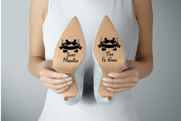 Bridal Shoes - Disney...Just Married