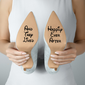 Bridal Shoes - Disney And They Lived...Happily Ever After
