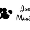 Bridal Shoes - Old School Disney Just Married
