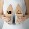 Bridal Shoes - Old School Disney Just Married