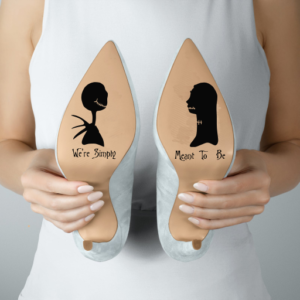 Bridal Shoes - Nightmare Before Christmas Jack & Sally