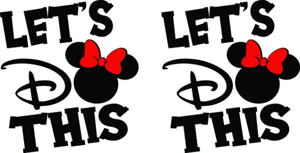 Bridal Shoes - Disney Minnie & Mickey Let's Do This