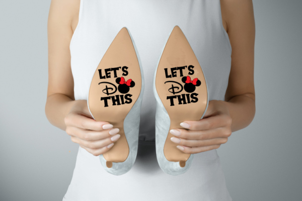 Bridal Shoes - Disney Minnie & Mickey Let's Do This