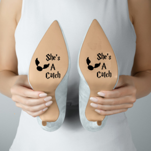 Bridal Shoes - She's A Catch...He's A Keeper