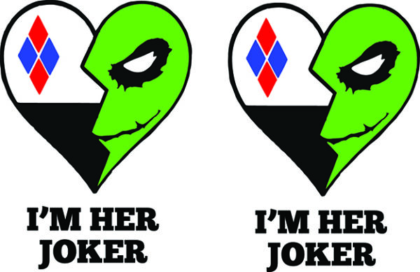 Bridal Shoes - I'm Her Joker...I'm His Harley Quinn