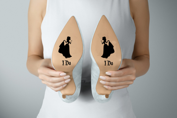 Bridal Shoes - Princess & The Frog - I Do...Me Too