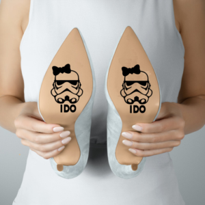 Bridal Shoes - Star Wars Stormtrooper - I Do...Me Too