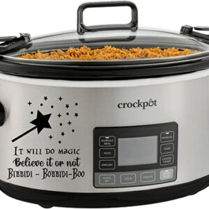 Crockpot Decal - Bibbidi Bobbidi Boo