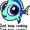 Crockpot Decal - Dory - Just Keep Cooking