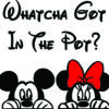 Crockpot Decal - Disney Mickey & Minnie Mouse - Whatcha Got In The Pot?