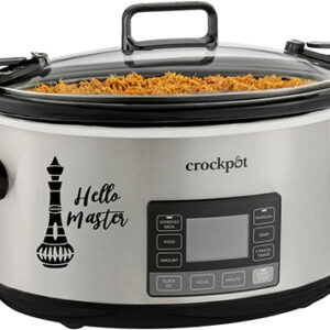 Crockpot Decal - Genie Hello Master