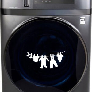 Laundry Decal - Dryer - Bubbles