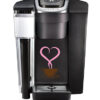 Keurig Decal - Coffee Cup with Steaming Heart
