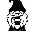 Keurig Decal - But First Coffee - Gnome With Pot