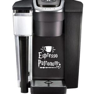 Keurig Decal - Harry Potter - Espresso Patronum