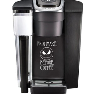 Keurig Decal - Nightmare Before Coffee - Jack Skellington
