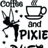 Keurig Decal - Powered By Coffee & Pixie Dust