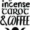 Keurig Decal - Crystals Incense Tarot & Coffee