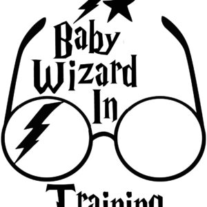 Baby Decal - Baby Wizard In Training