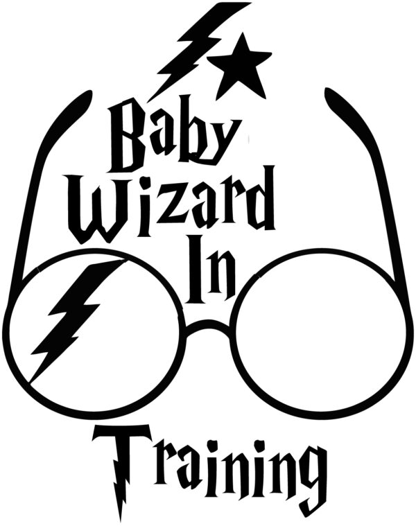 Baby Decal - Baby Wizard In Training