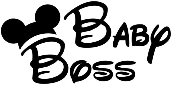 Baby Decal - Disney Mickey Boss Baby