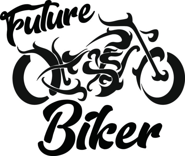 Baby Decal - Future Biker