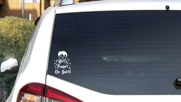 Baby Decal - Harry Potter - Harry Pooper On Board