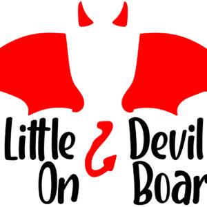Baby Decal - Little Devil On Board