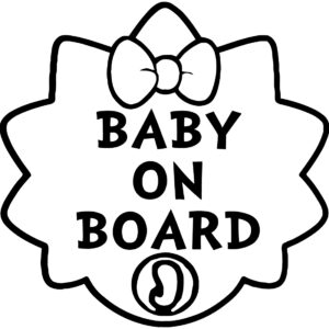 Baby Decal - Simpsons - Maggie - Baby On Board