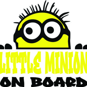 Baby Decal - Little Minion On Board
