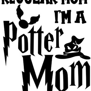 Baby Decal - I'm Not Like A Regular Mom - I'm A Potter Mom