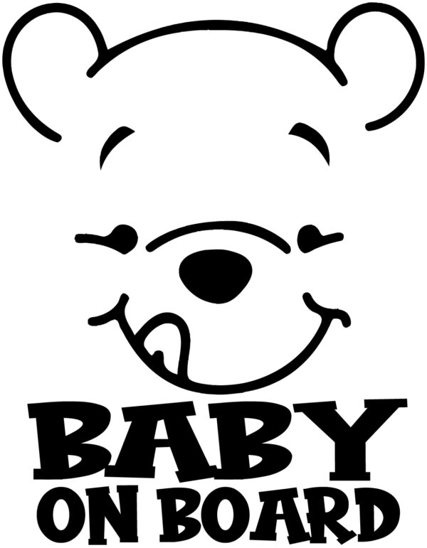 Baby Decal - Winnie The Pooh