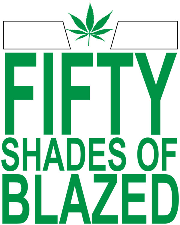 Cannabis Decal - 50 Shades of Blazed