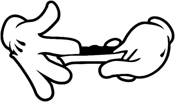Cannabis Decal - Rolling Gloves - Disney Inspired