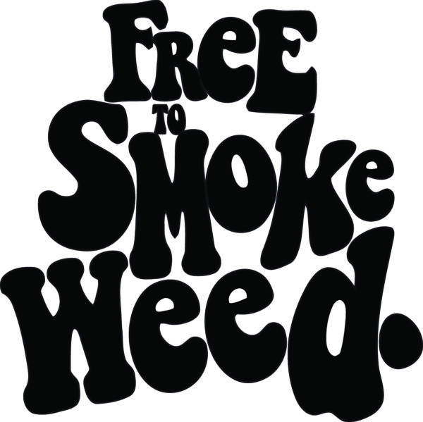 Cannabis Decal - Free To Smoke Weed