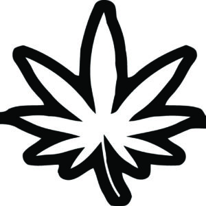Cannabis Decal - Weed Heartbeat