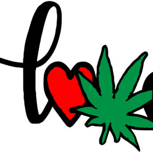 Cannabis Decal - Love Marijuana