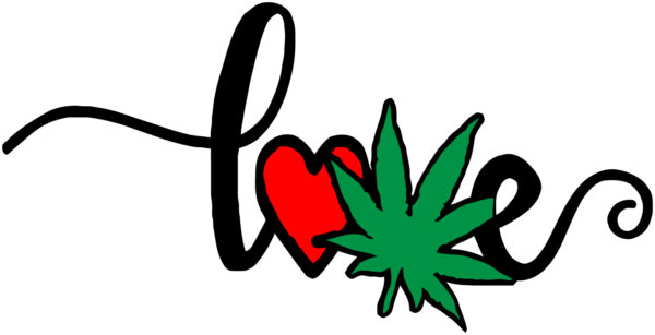 Cannabis Decal - Love Marijuana