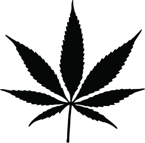 Cannabis Decal - Marijuana Leaf