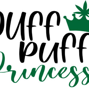 Cannabis Decal - Puff Puff Princess