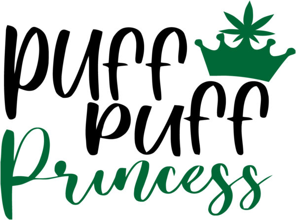 Cannabis Decal - Puff Puff Princess
