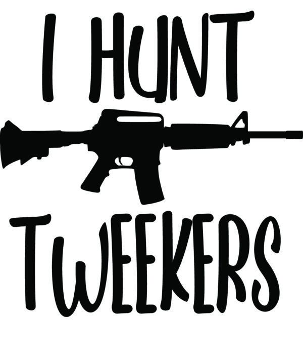 Cannabis Decal - I Hunt Tweekers