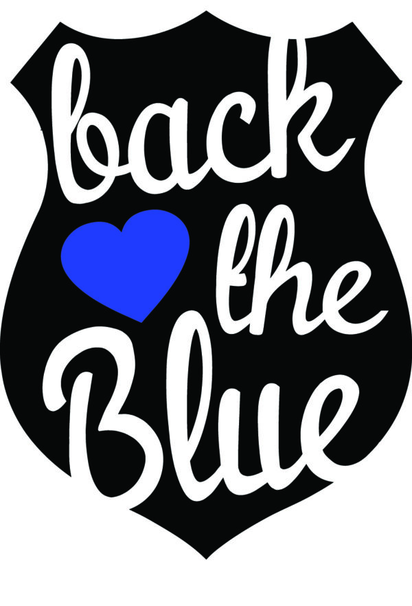 Military Decal - Back The Blue