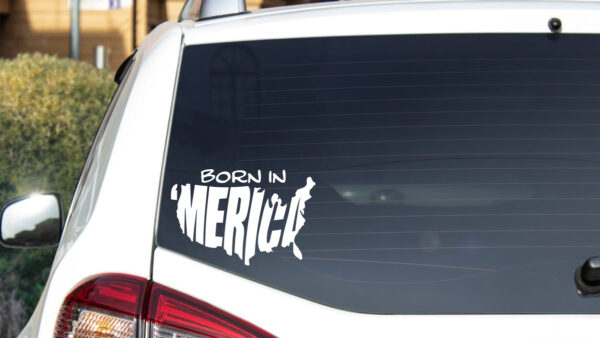 Military Decal - Born In America