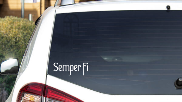 Military Decal - Semper Fi