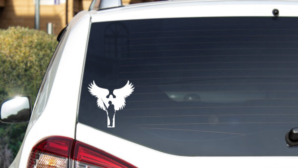 Military Decal - Angel Soldier