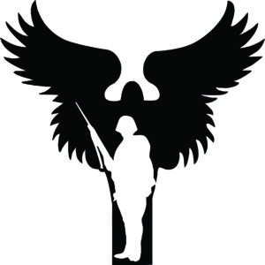 Military Decal - Angel Soldier