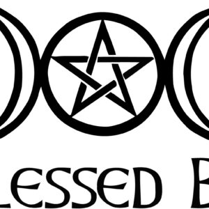 Wicca Decal - Blessed Be
