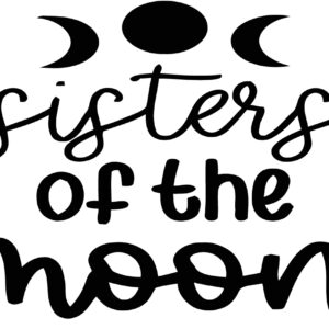Wicca Decal - Sisters Of The Moon
