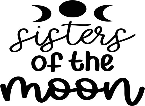 Wicca Decal - Sisters Of The Moon